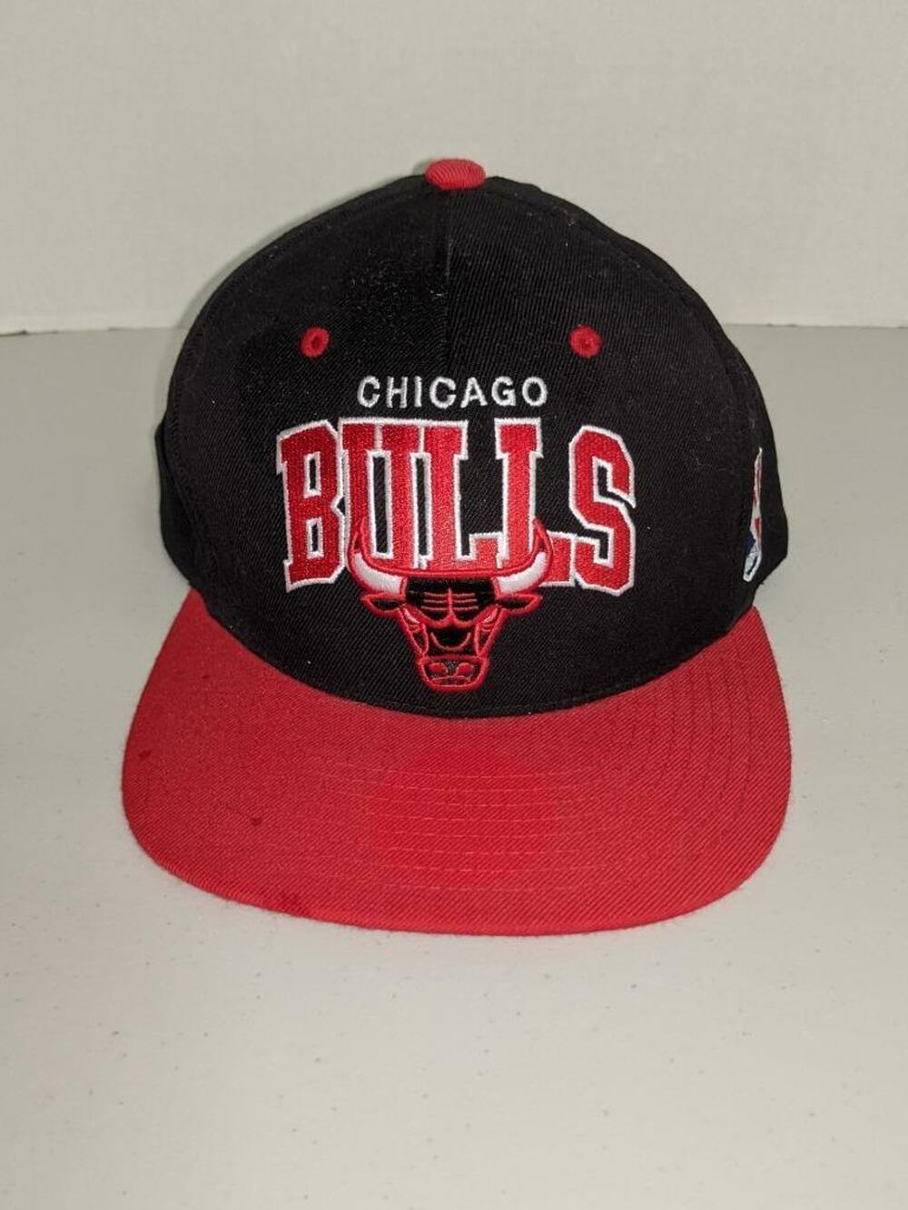 Chicago Bulls Hat Cap Mitchell & Ness Wool Snapback -0720T10